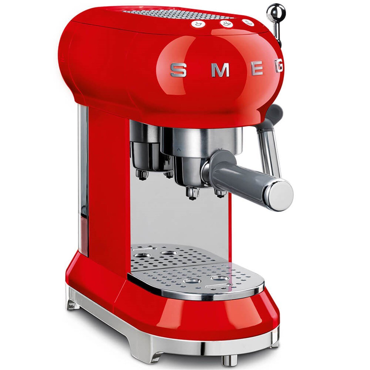 Smeg Espresso Kahve Makinesi Kırmızı