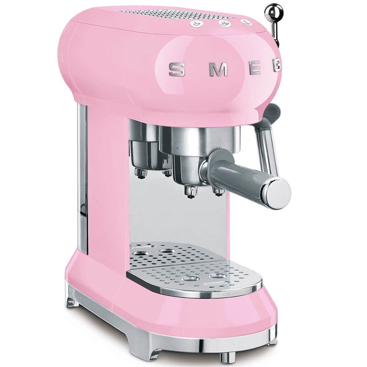 Smeg Espresso Kahve Makinesi Pembe