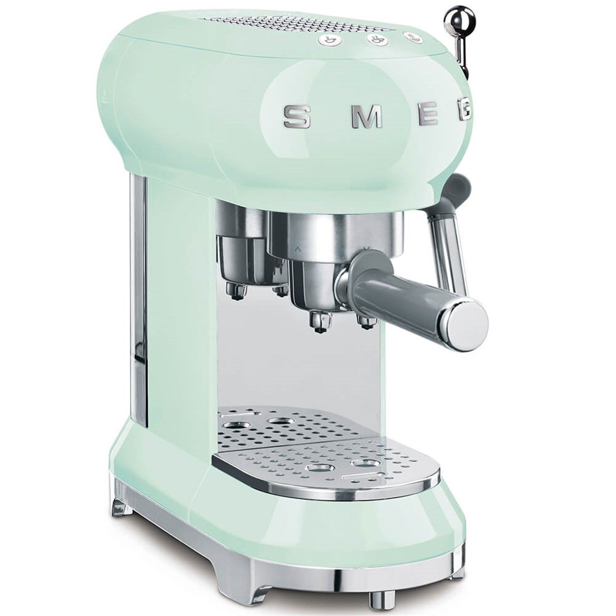 Smeg Espresso Kahve Makinesi Pastel Yeşil