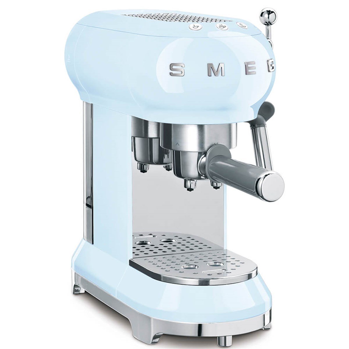 Smeg Espresso Kahve Makinesi Pastel Mavi